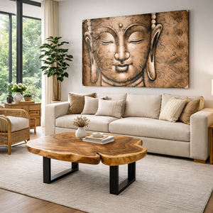 Ratgeber: Buddha-Figuren richtig wählen – warum Massivholz Herz und Raum guttut