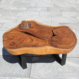 Baumstamm Couchtisch, Baumstammtisch, Couchtisch Holzstamm, Asia Tisch