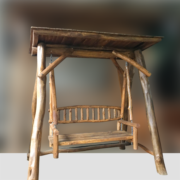 Schaukel aus Teakholz, Design Schaukel,  asiatische Möbel 2M 