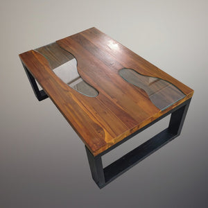 Kaffeetisch Holz, Altholztisch, recyceltem Holztisch, rechteckig Tisch