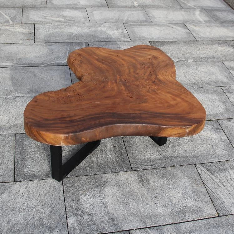 Baumstamm Couchtisch, Salontisch Baumscheibe, Holzscheibe 100cm