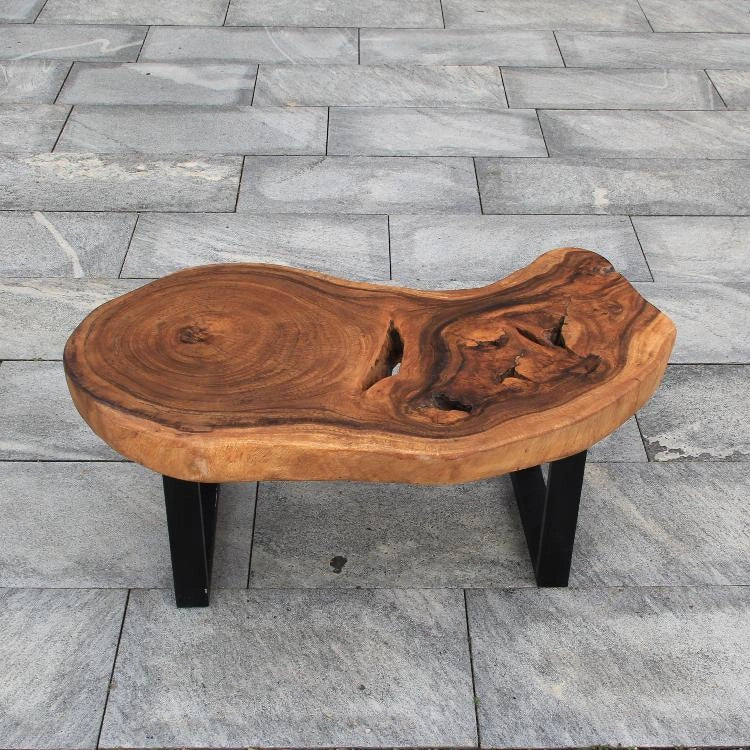 Baumstamm Tisch, Baumstammtisch, Baumscheibe aus Tisch 110cm
