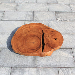 Baumstamm Couchtisch Akazie – Naturkante & Unikatform, Schweiz kaufen
