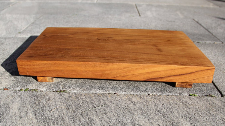 Dekorationssockel, Holzsockel, Sockel für Statuen, Holz 45x30x6cm