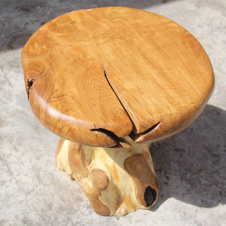 Hocker Holz, Flurhocker Holz, Blumentopf Hocker, Bartisch Hocker