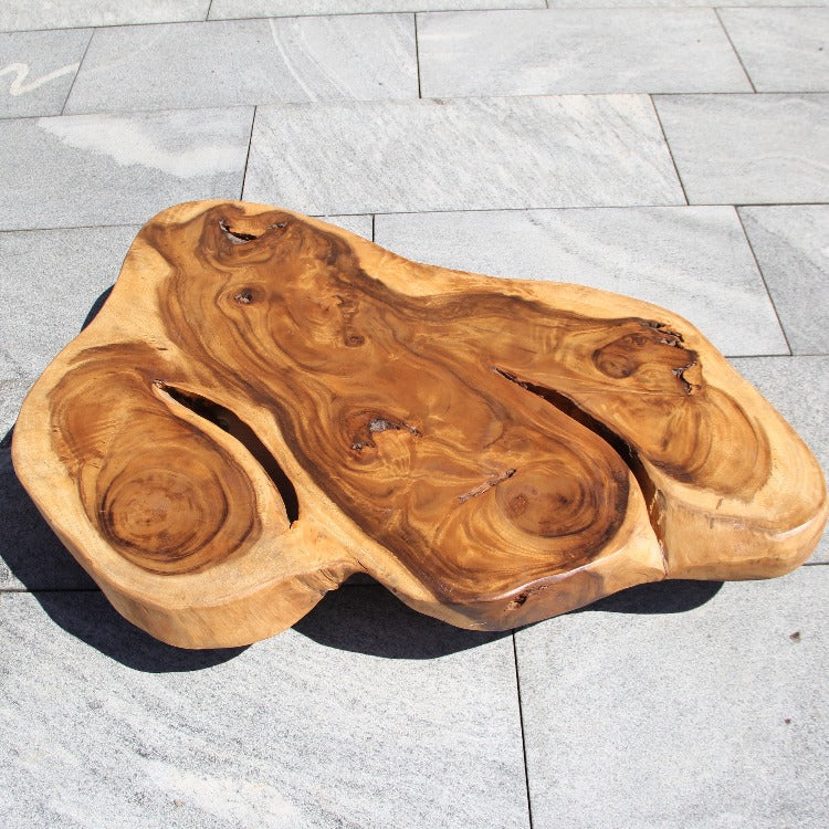 Tische aus Baumstämmen, Baumscheibe Couchtisch, Tisch Holzstamm