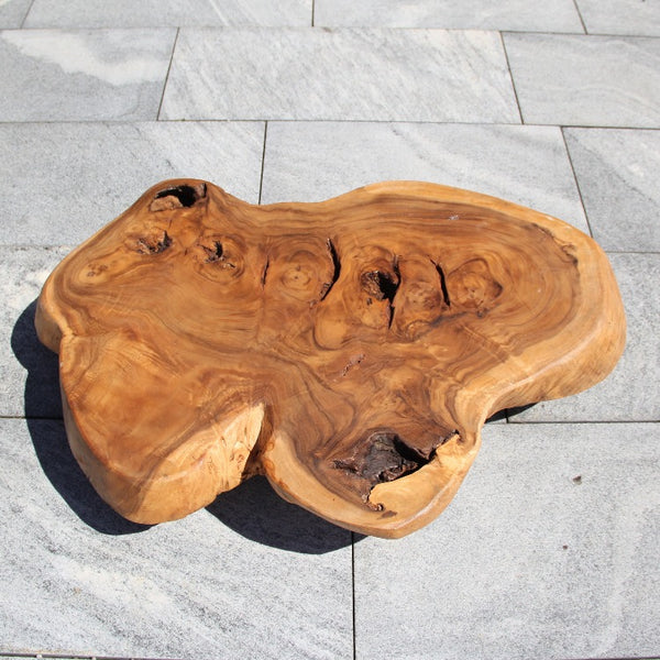 Naturholz Baumstamm, Nachttisch Holzstamm, Baumscheibe Tischplatte
