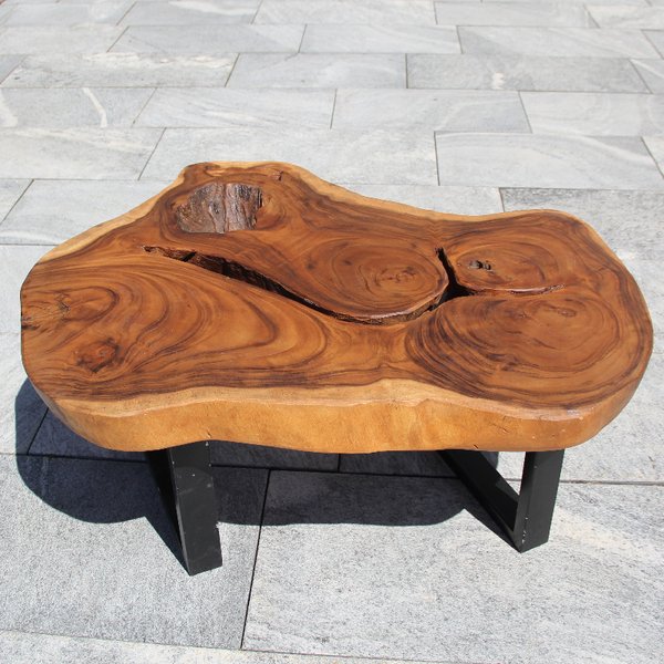 Tisch aus einem Baumstamm, Tisch aus Baumscheibe, Couchtisch101cm