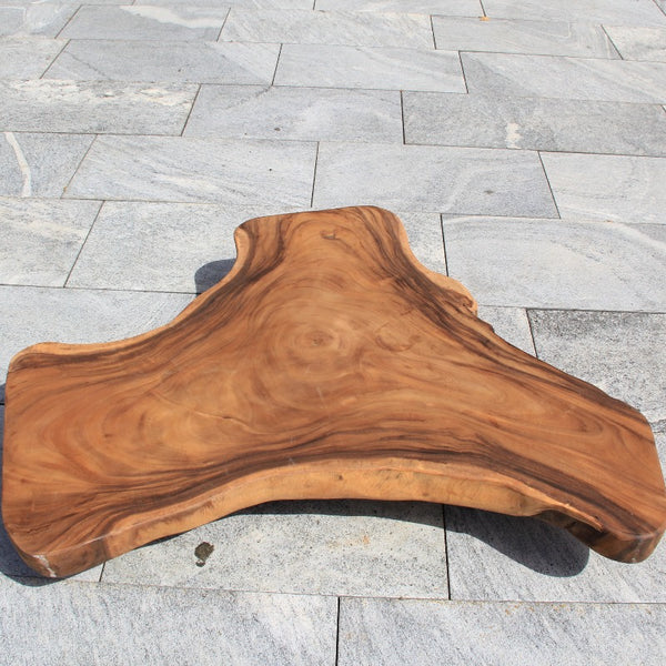 Baumscheibe Couchtisch, Baumscheibe Tisch, Holzstammtisch 110x110cm