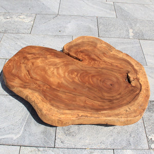 Couchtisch modern, Salontisch Holzstamm design, Baumscheibe Tisch