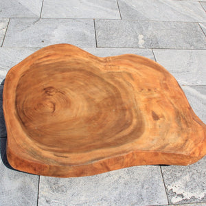 Baumstamm Tisch aus einem stück, Salontisch aus einem Baumscheibe