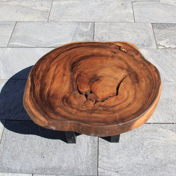 Couchtisch Stamm, Couchtisch Baumscheibe, Tisch Baumscheibe 84cm