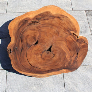 Couchtisch Holz rund , Salontisch rund, Wohnzimmertisch rund 94cm