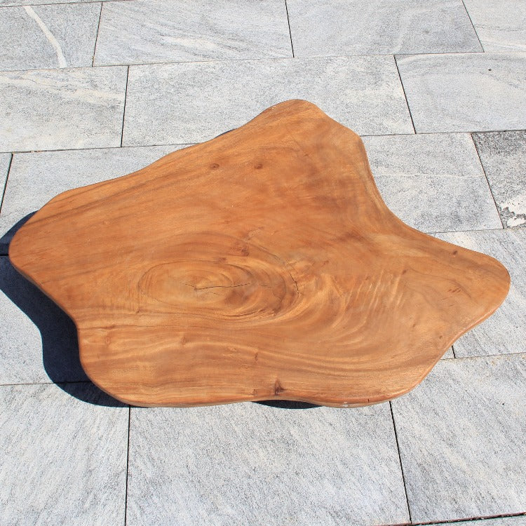 Couchtisch Baumstamm, Baumstammtisch, Baumscheibe Tisch 123cm