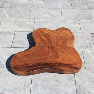 Couchtisch Akazie | Couchtisch massivholz | designer Baumstammtisch  100x90cm