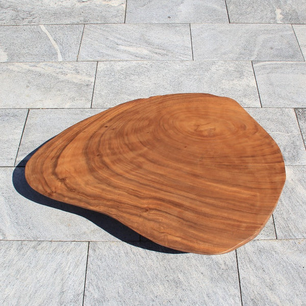 Baumstamm Tisch | Wohnzimmertisch | Couchtisch Baumscheibe 114x87cm