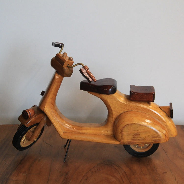 Holzmotorrad, Holzspielzeug Deko, Tisch Deko, Wohnzimmer Deko