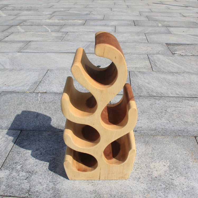 Weinregal Holz klein , Weingestell Holz, Weinständer klein, Weinhalter 292