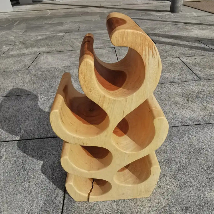 Weinregal Holz klein , Weingestell Holz, Weinständer klein, Weinhalter 294
